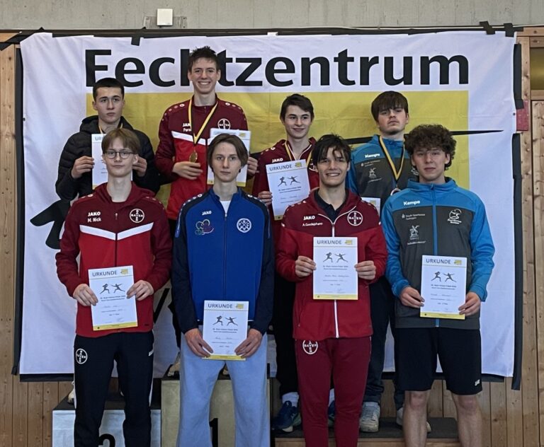 Read more about the article Leverkusener Fechter auf 4 Wettkämpfen gleichzeitig